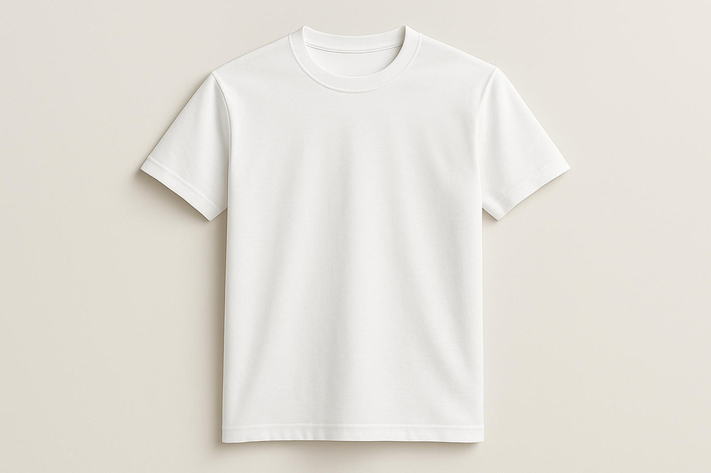 Plain white t shirt
