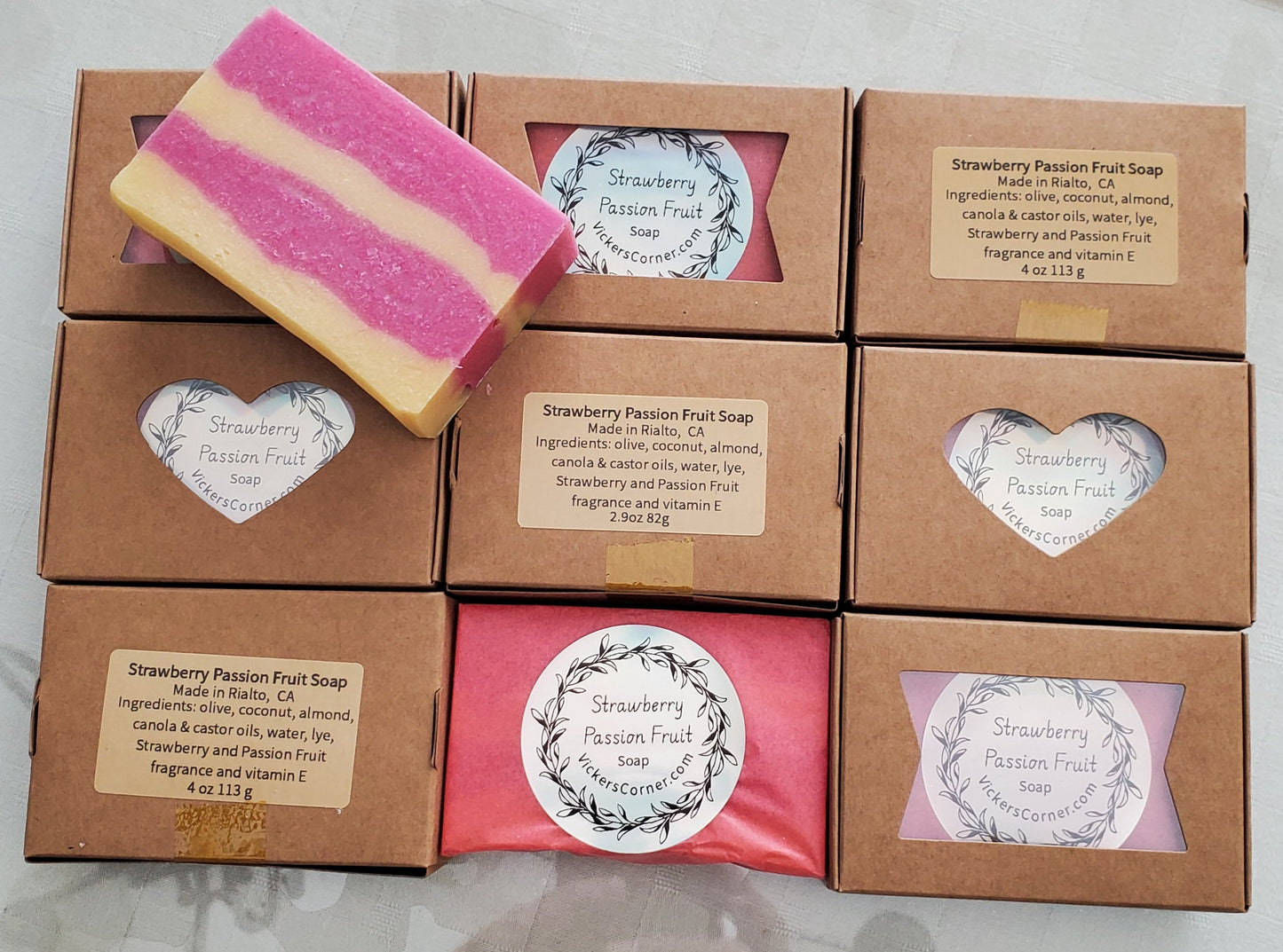 Strawberry Passion Fruit Soap