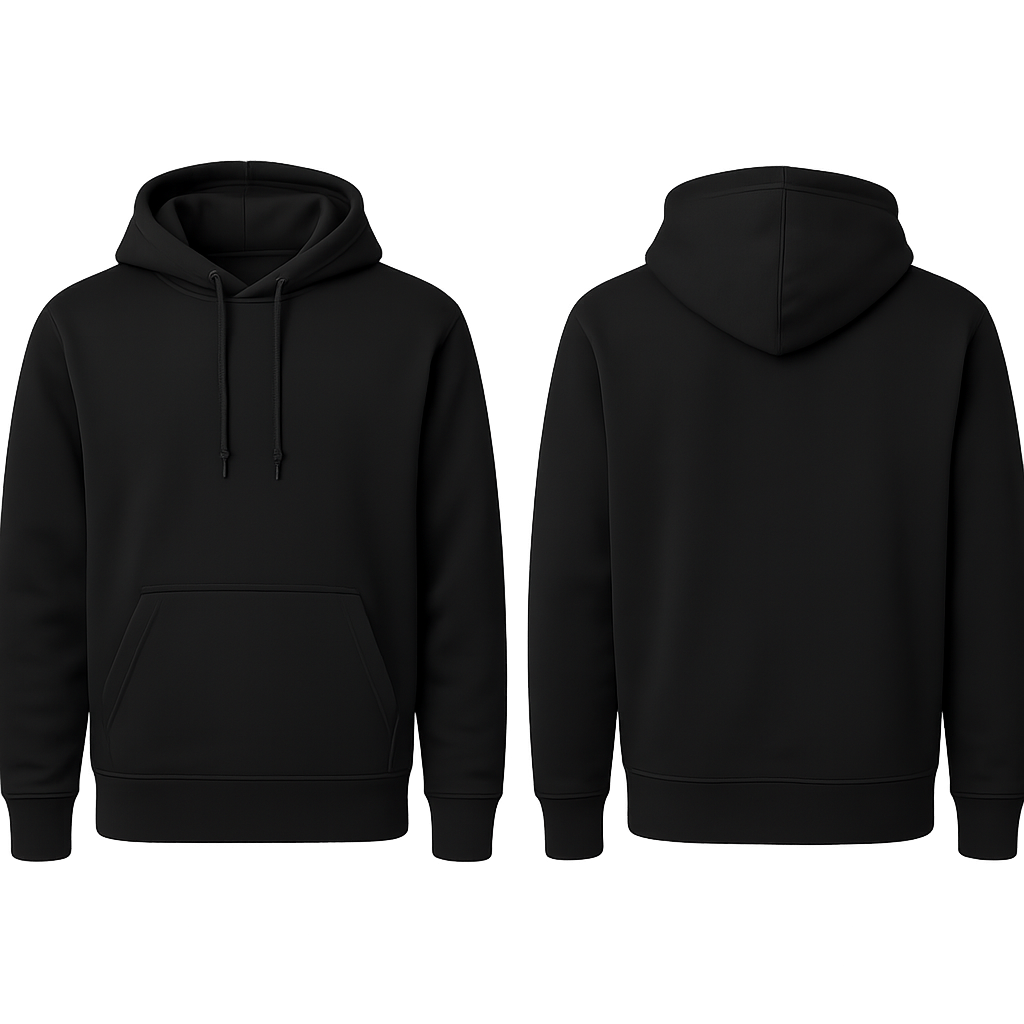 Silver Skulled Hoodie