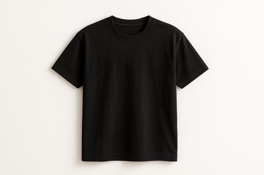 classic black t shirt